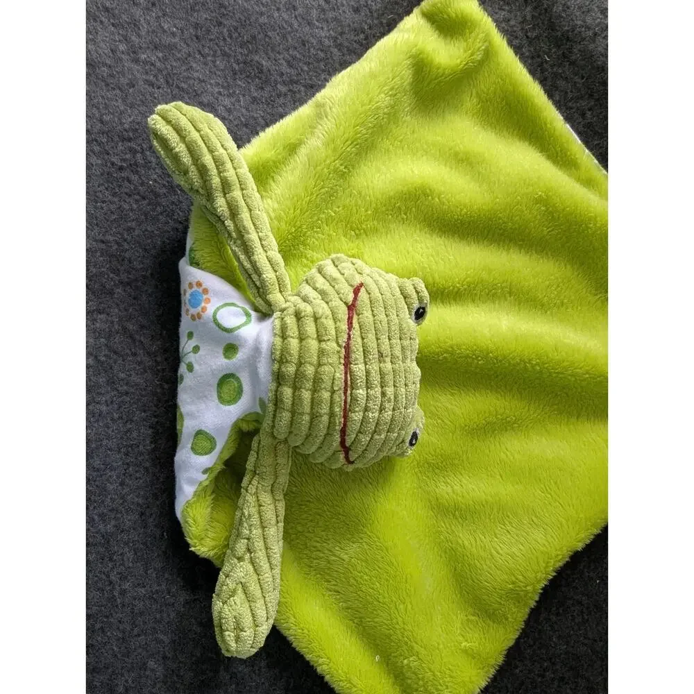 Mason Chic Frog l knotted‎ security blanket